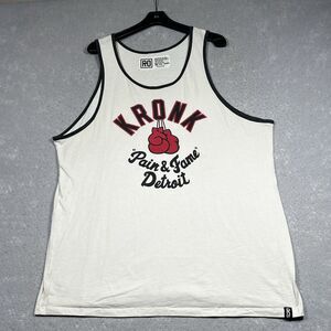 Roots of Fight KRONK Boxing Pain & Fame Detroit Tank Top Shirt Men’s Size XL